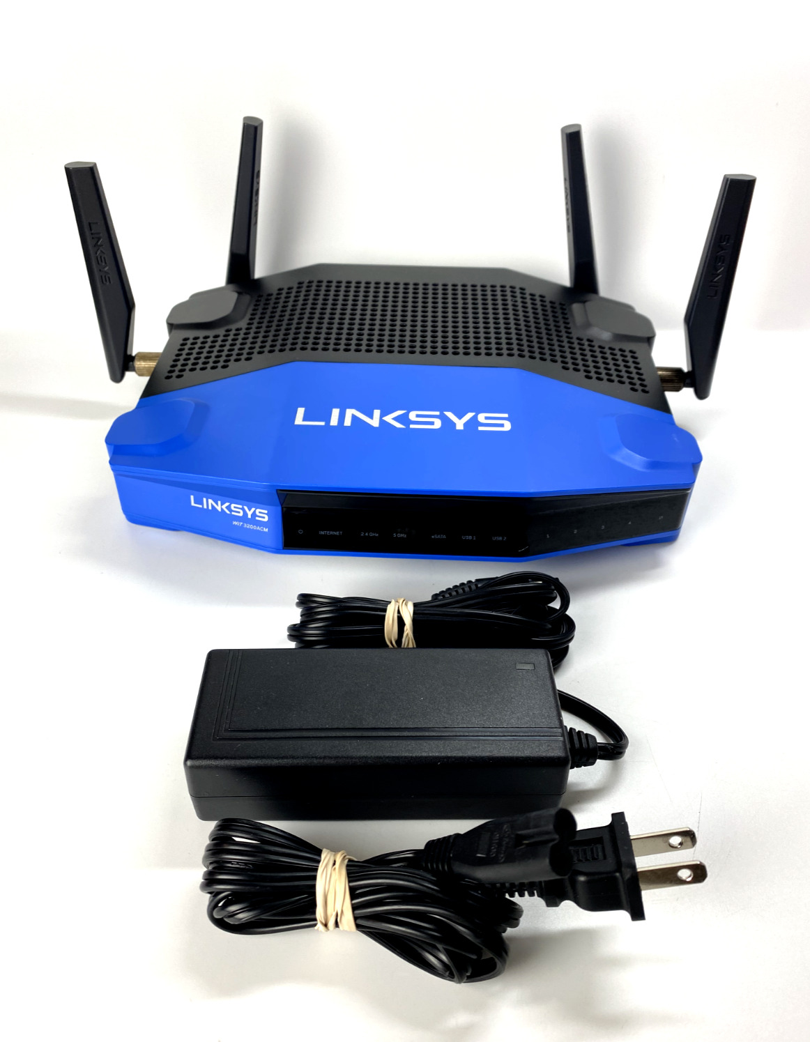 Linksys WRT3200ACM AC3200 Dual-Band Gigabit Wireless Wi-Fi Router + Adapter
