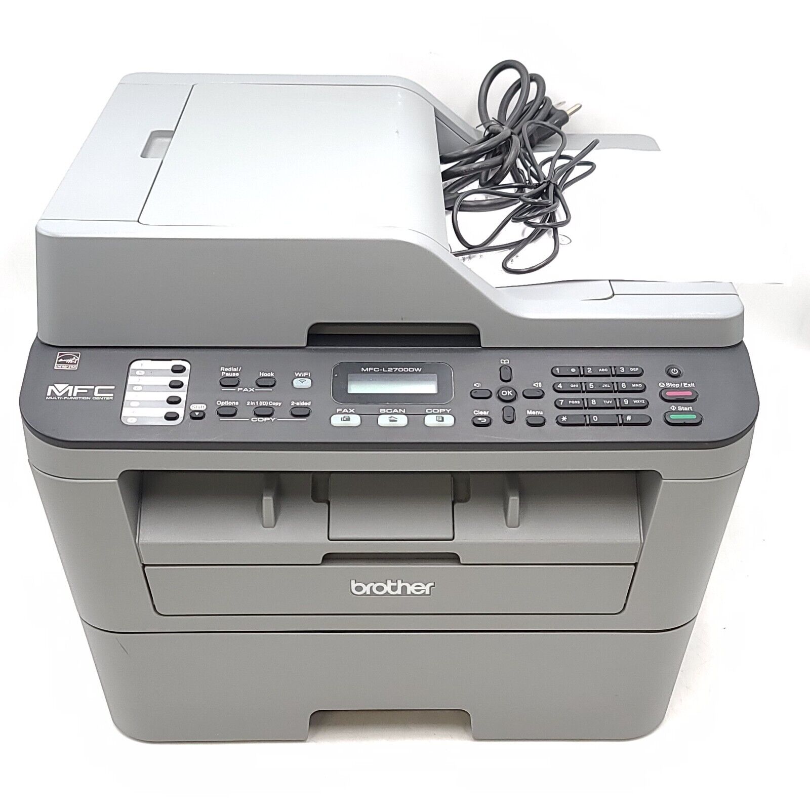 Brother MFC-L2700DW Wireless All-in-One Monochrome Laser Printer Copy Scan