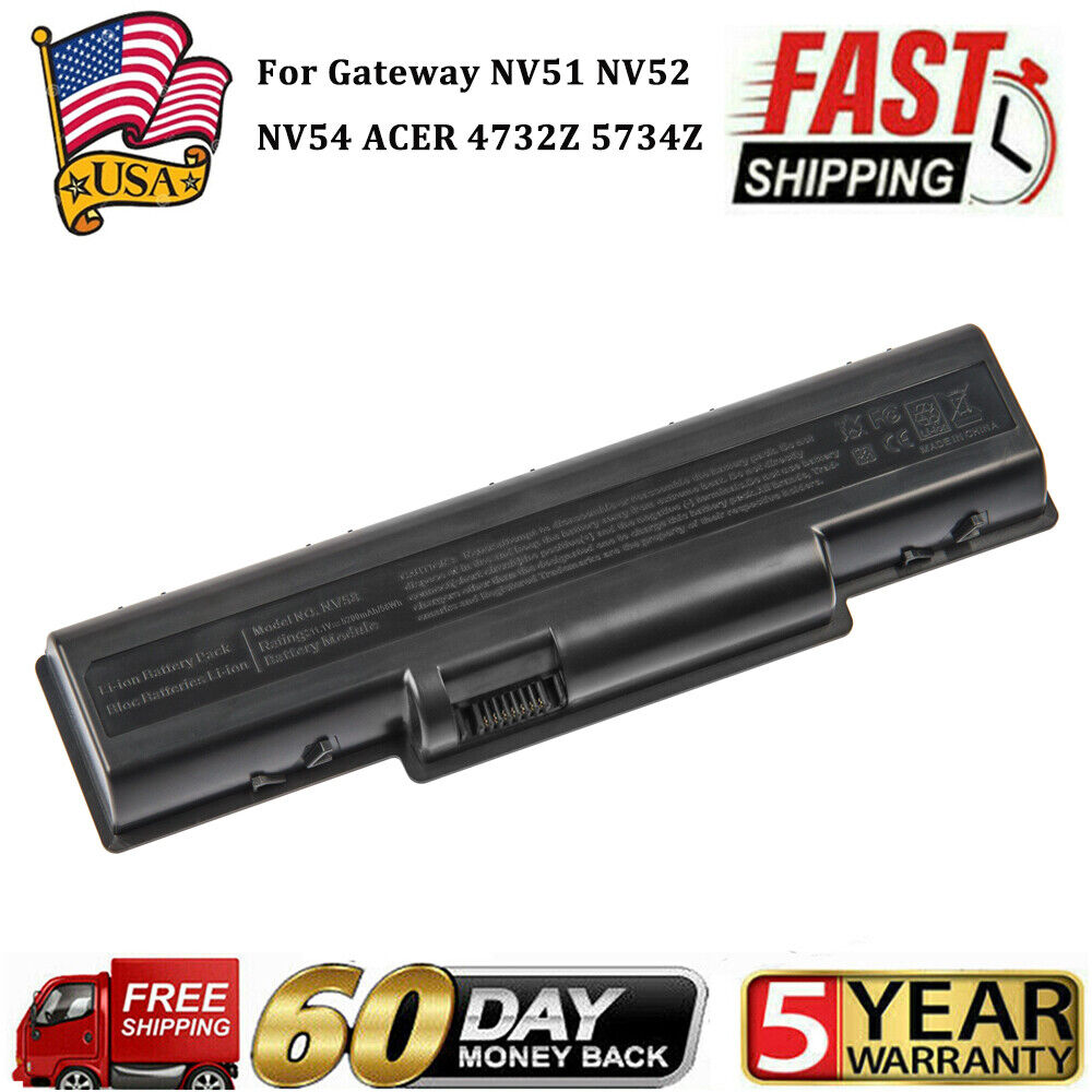 Replace Battery for Gateway NV52 58 Acer AS09A31 AS09A61 AS09A51 AS09A41 AS09A71