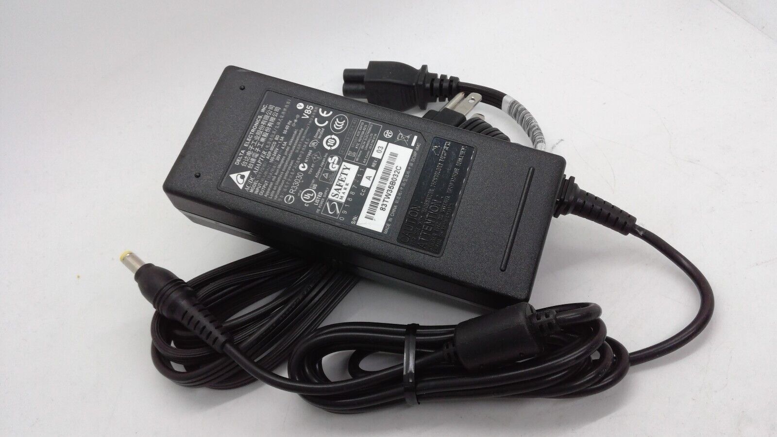 Genuine Delta Laptop Charger AC Adapter Power Supply ADP-90CD BD 20V 4.5A 90W 