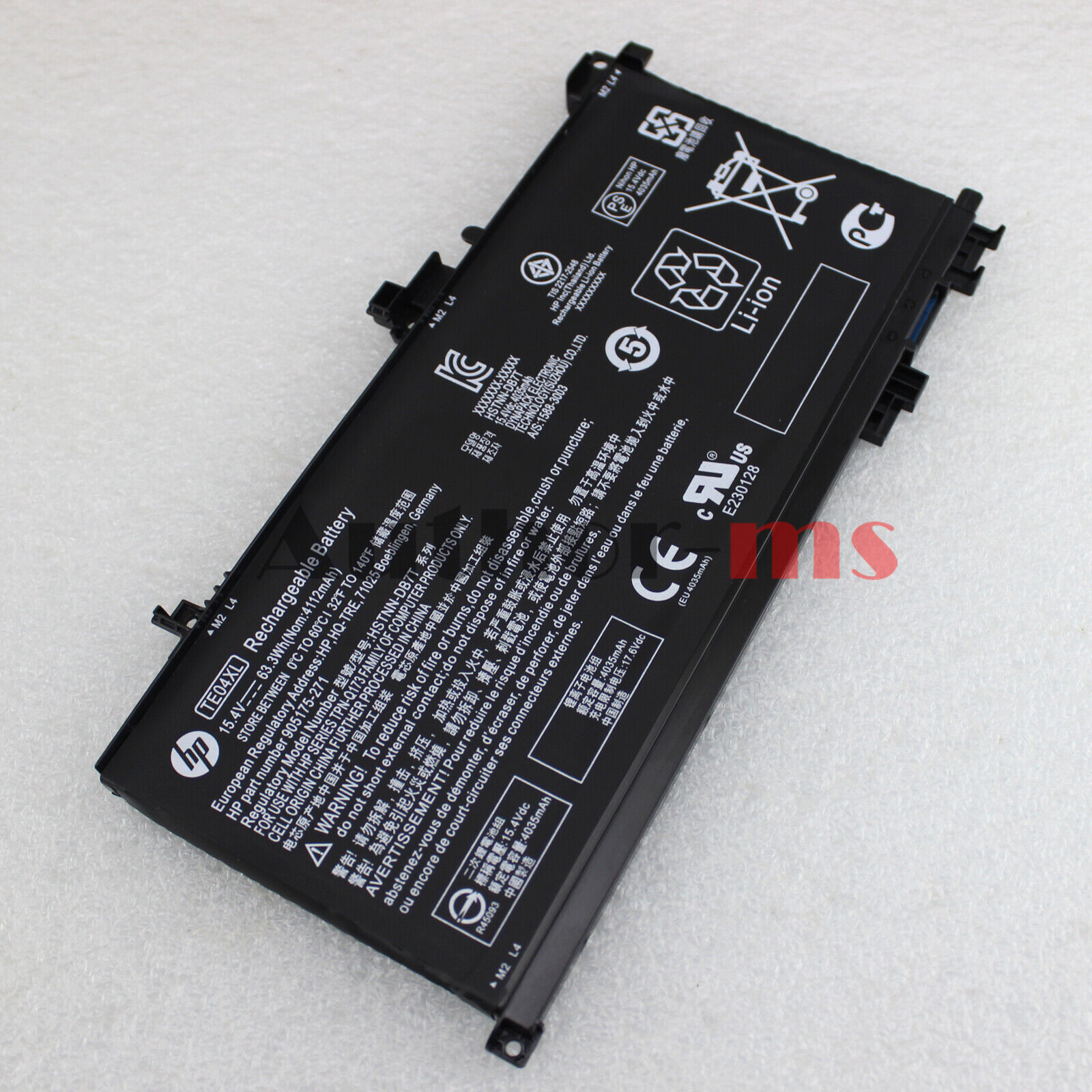 63.3Wh Genuine TE03XL New Battery for HP BC219TX 905277-555 TE04XL Series Laptop