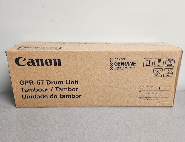 Canon GPR-57 Drum Unit 0475C003AA imageRUNNER ADVANCE 4525i OEM Canon Sealed Box