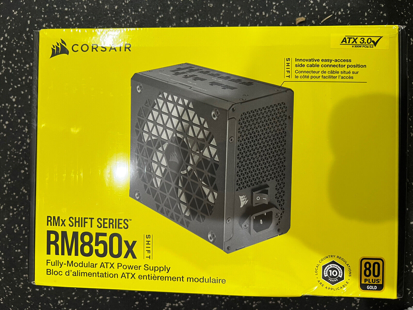 CORSAIR - RMx Shift Series RM850x 80 Plus Gold Fully Modular ATX Power Supply
