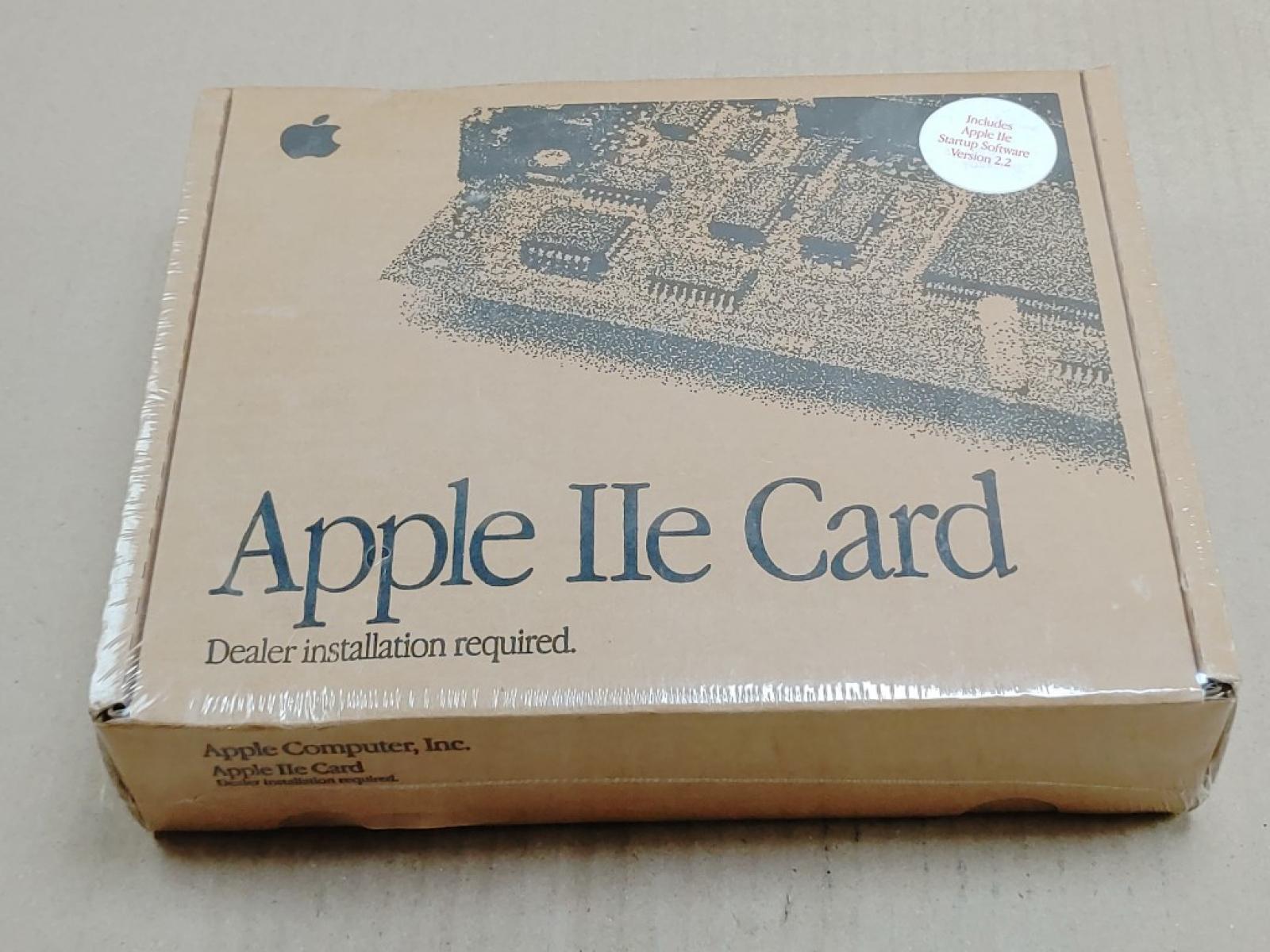 Apple IIe Card - Sealed NEW Shrinkwrap Box Vintage RARE M0444LL/D