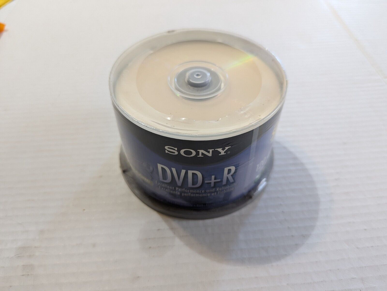 Sony DVD+R SEALED 50-Pack Blank Media 4.7GB -120 min 16x Accucore