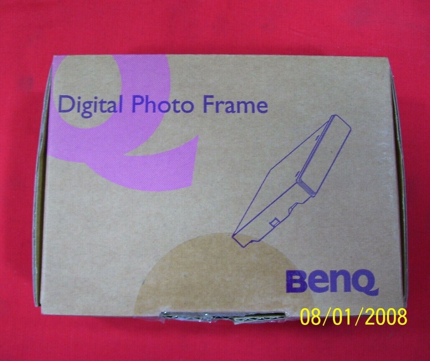 BENQ DIGITAL PHOTO FRAME PICTURE FP791 LCD MONITOR 4-IN-1 MEDIA CARD READER