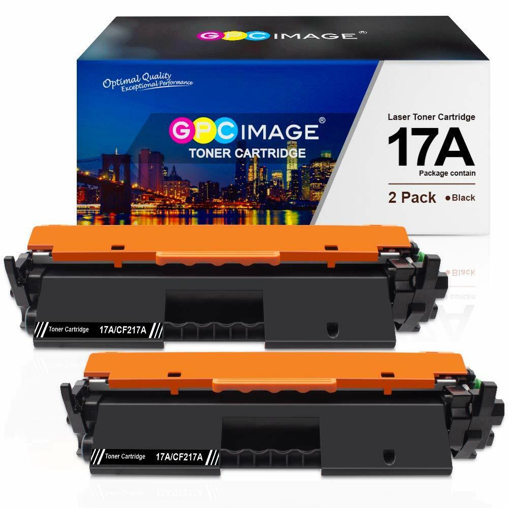 GPC IMAGE Comp. Toner Cartridge Replacement For Hp 17A Cf217A (Black, 2-Pack)