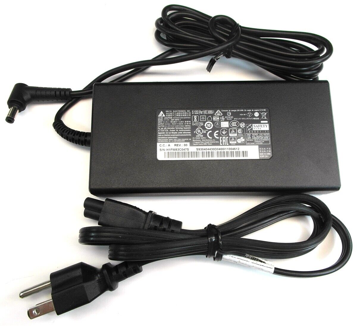 Delta Razer Blade Laptop Charger AC Power Adapter ADP-180TB F 19.5V 9.23A 180W