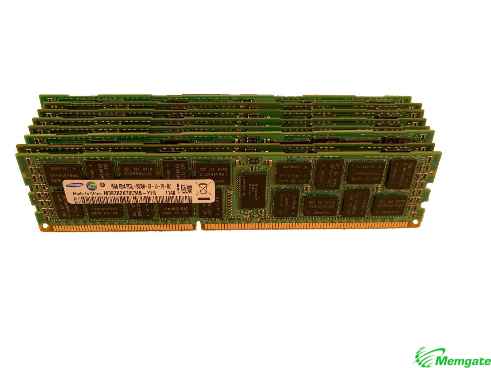256GB (16x16GB) DDR3 PC3L-8500R 4Rx4 ECC Server Memory For Dell PowerEdge R910 