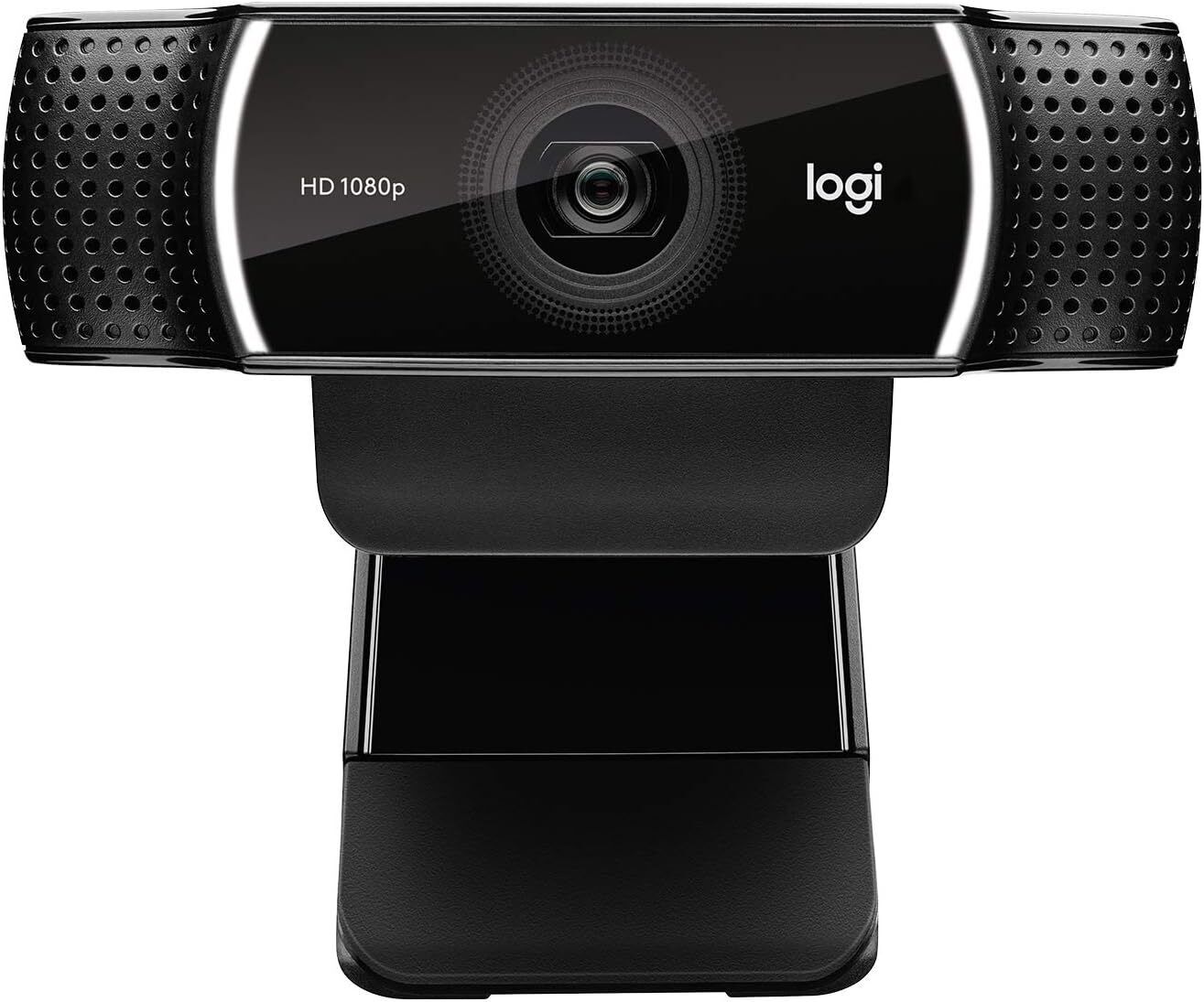 Logitech 1080p Pro Stream Webcam 30fps HD Autofocus and Light Correction - Black