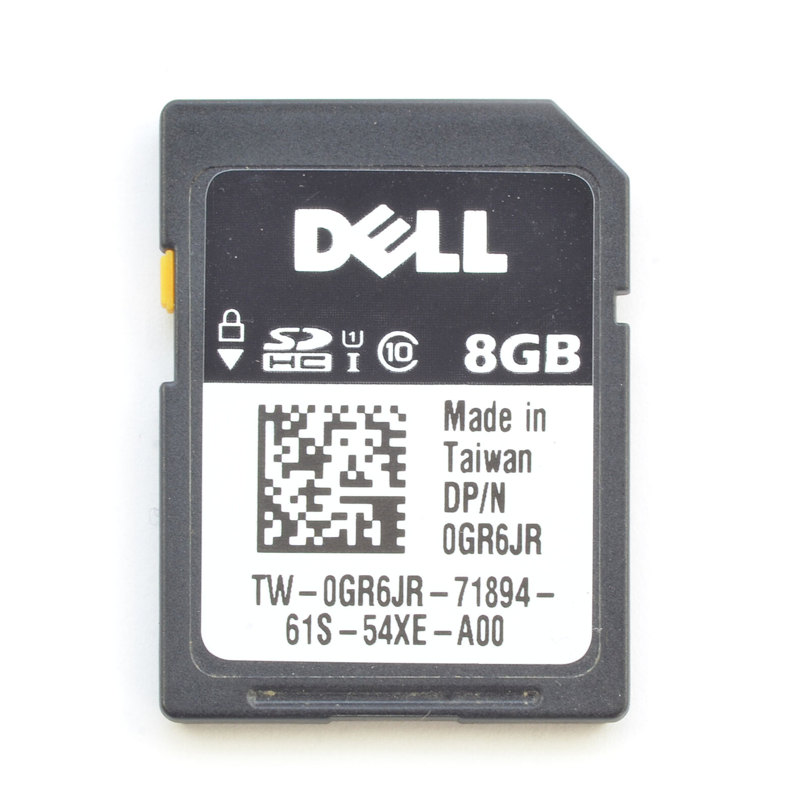 Dell 0GR6JR 8GB iDRAC vFlash Class 10 SD Card Module 13 Gen R630 R730 GR6JR