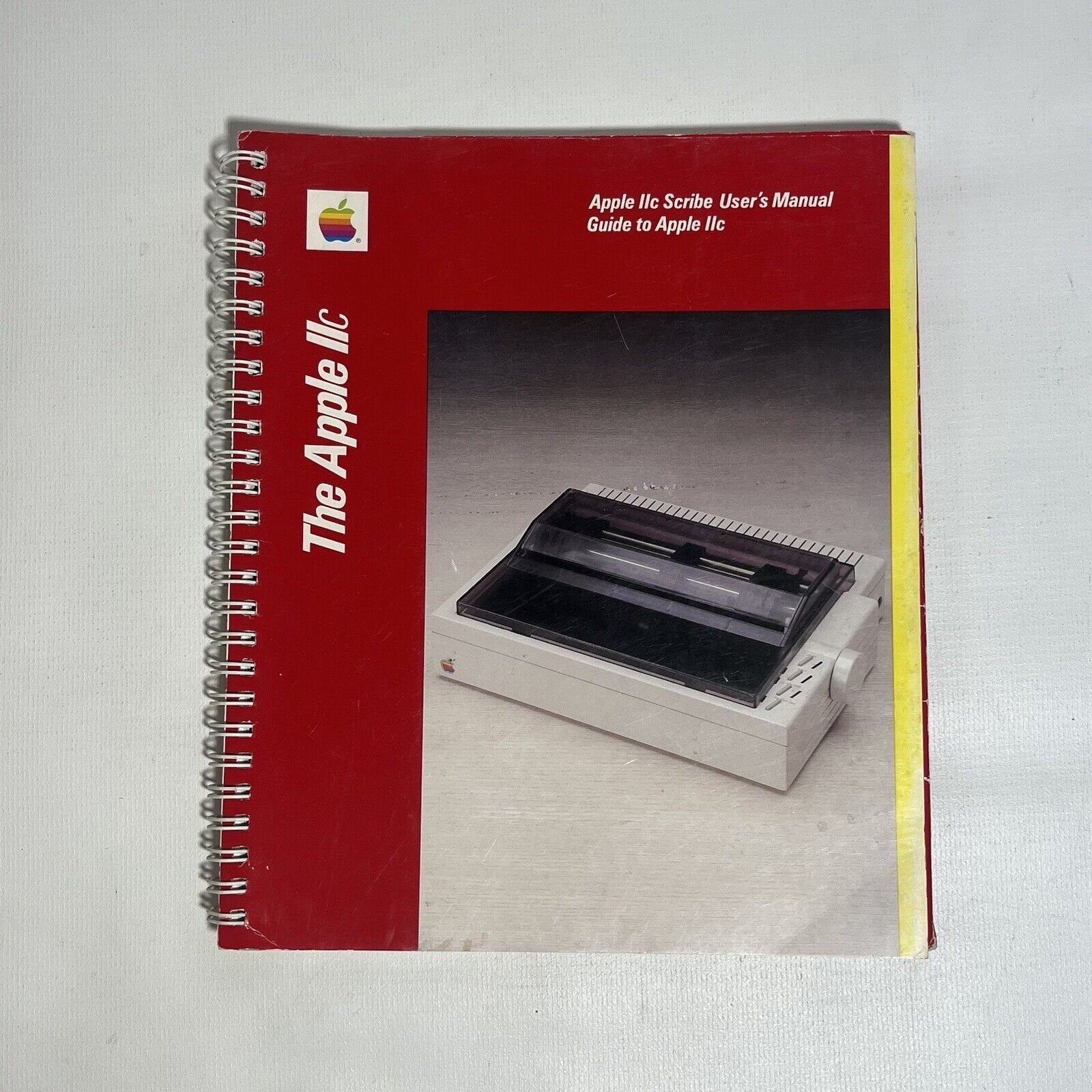 1984 Apple IIc Scribe User’s Manual Guide Vintage Original OEM