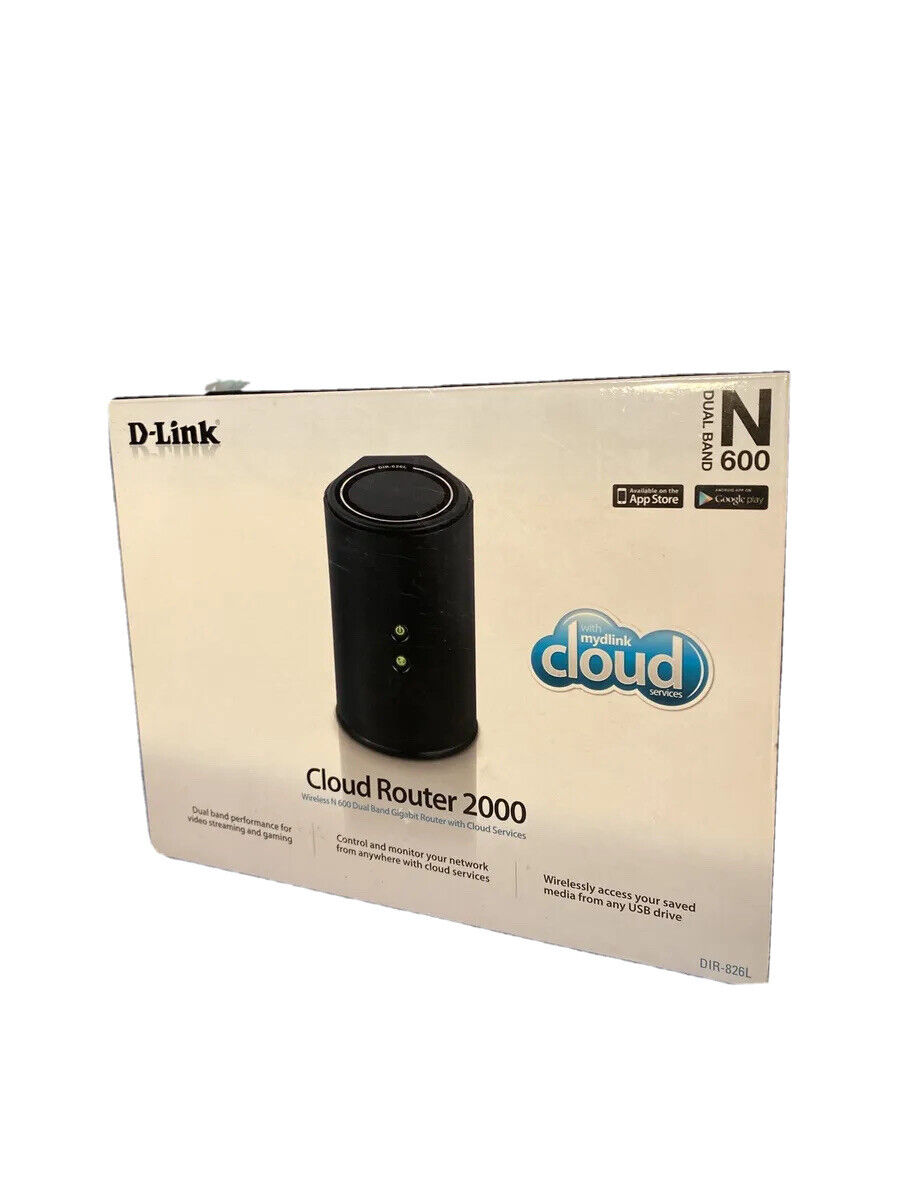 D-Link Wireless N 600 Mbps Home Cloud App-Enabled Dual-Band Gigabit Router