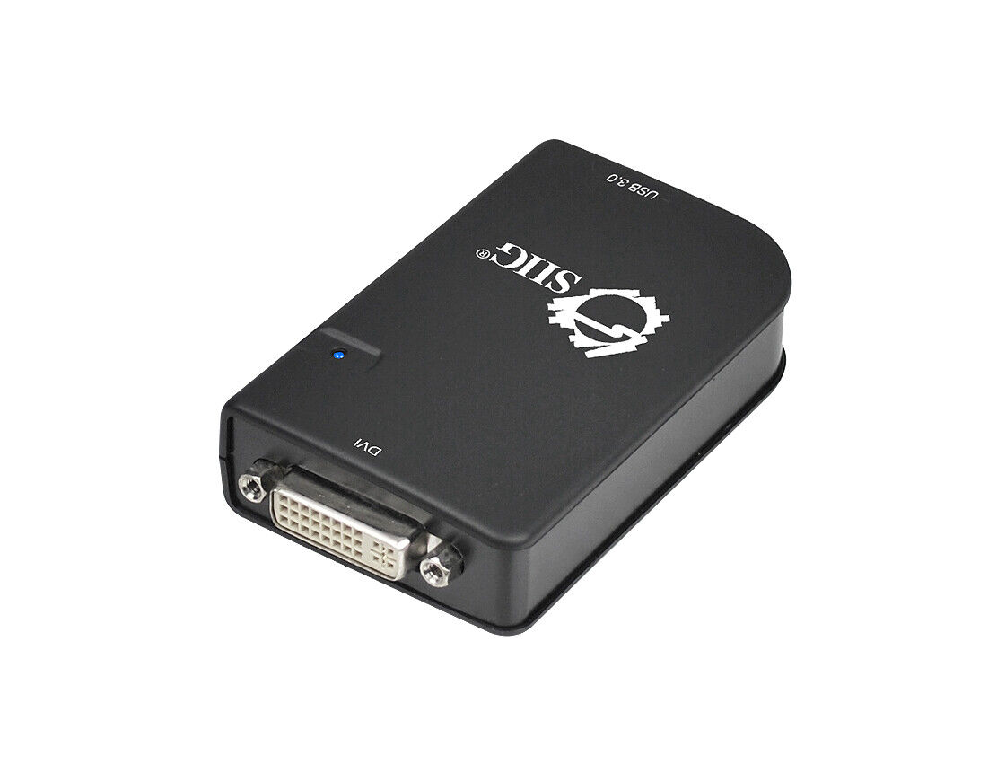 SIIG SuperSpeed USB 3.0 to DVI Adapter (JU-DV0511-S2)