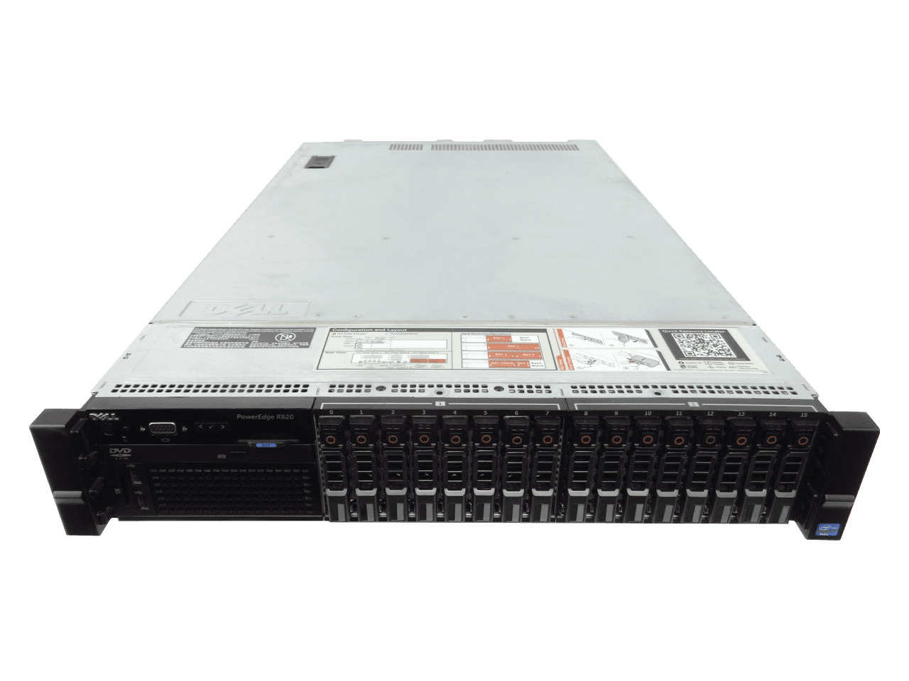 Dell Poweredge R820 4x E5-4650 v2 2.4ghz 40-Cores 1TB Ram H710 8x 900gb 2x1100w