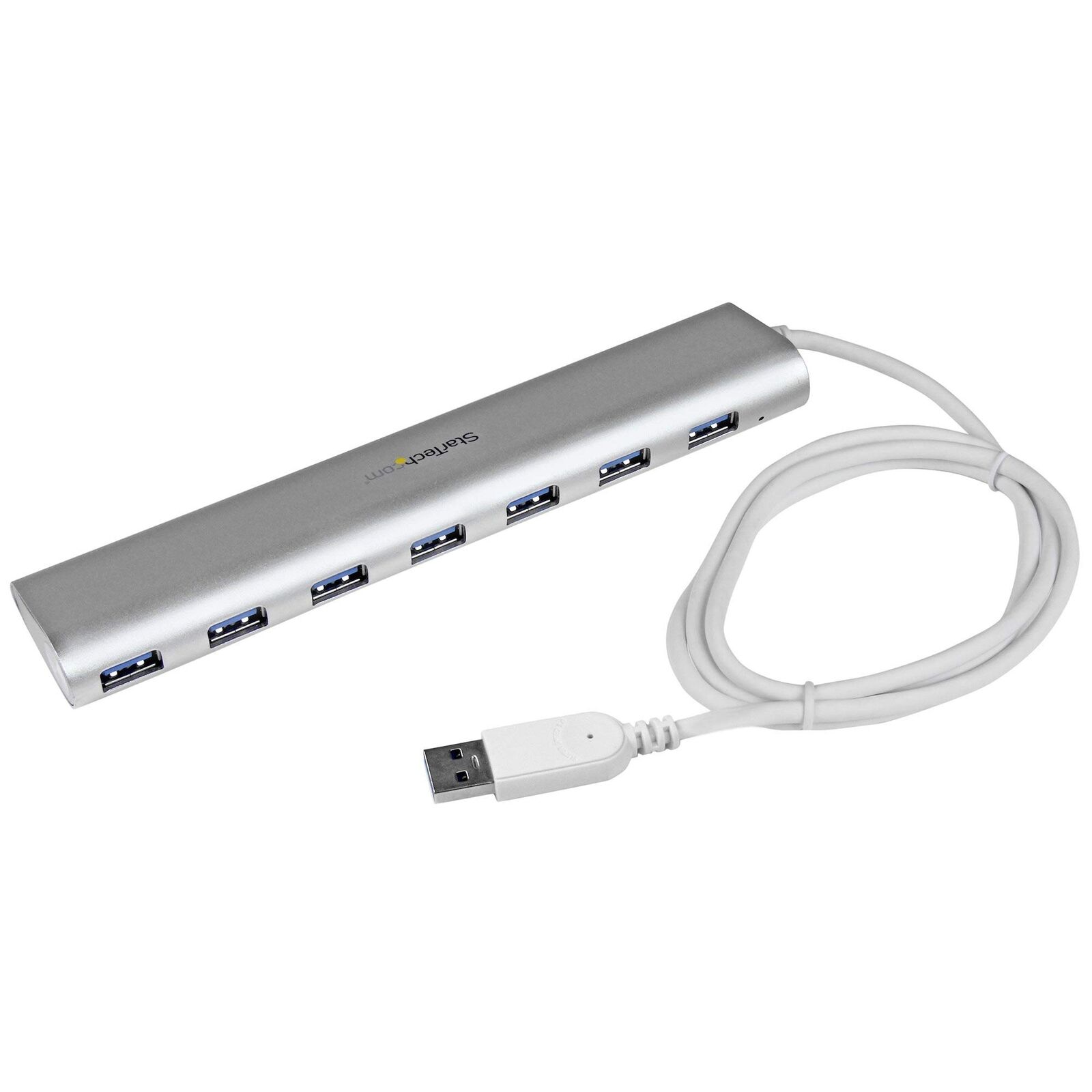 StarTech.com 7-Port USB Hub, USB A to 7x USB-A Ports, USB 3.2 5Gbps, Self-Pow...
