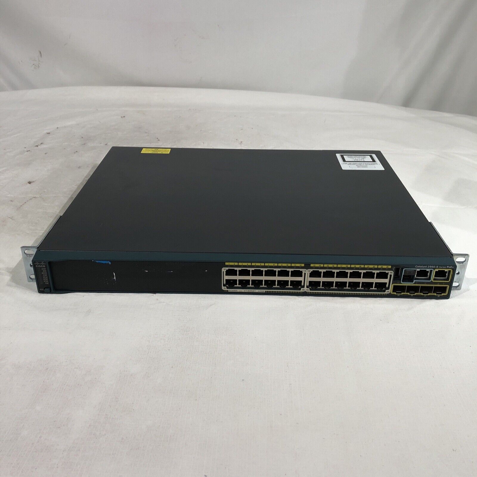 Cisco WS-C2960S-24PS-L Catalyst 24-Port 10/100/1000 Gigabit Ethernet Switch PoE