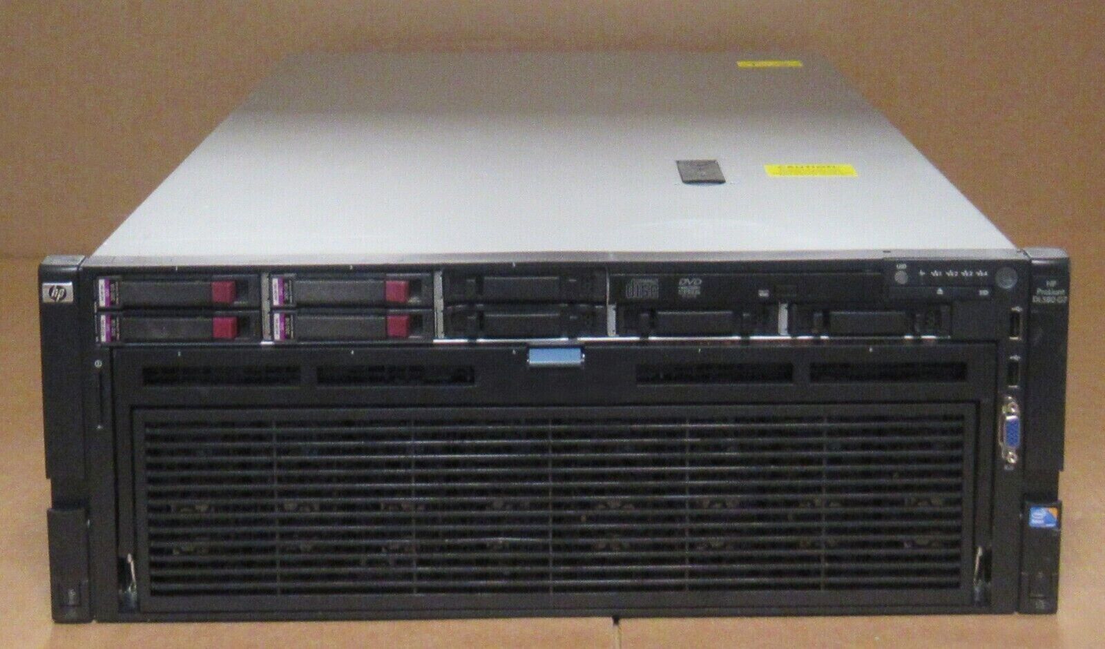 HP Proliant DL580 G7 4x 10-Core E7-4870 512GB RAM 4x 300GB HDD 3U Rack Server