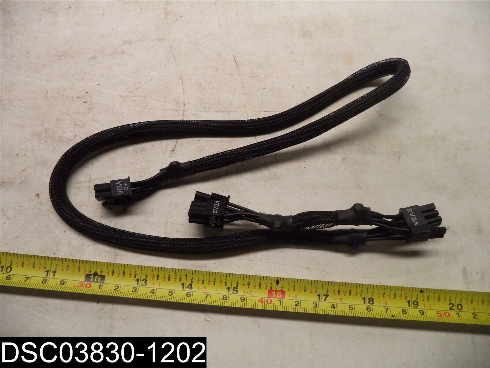 Single 8 Pin To Dual 8 Pin Power Cable