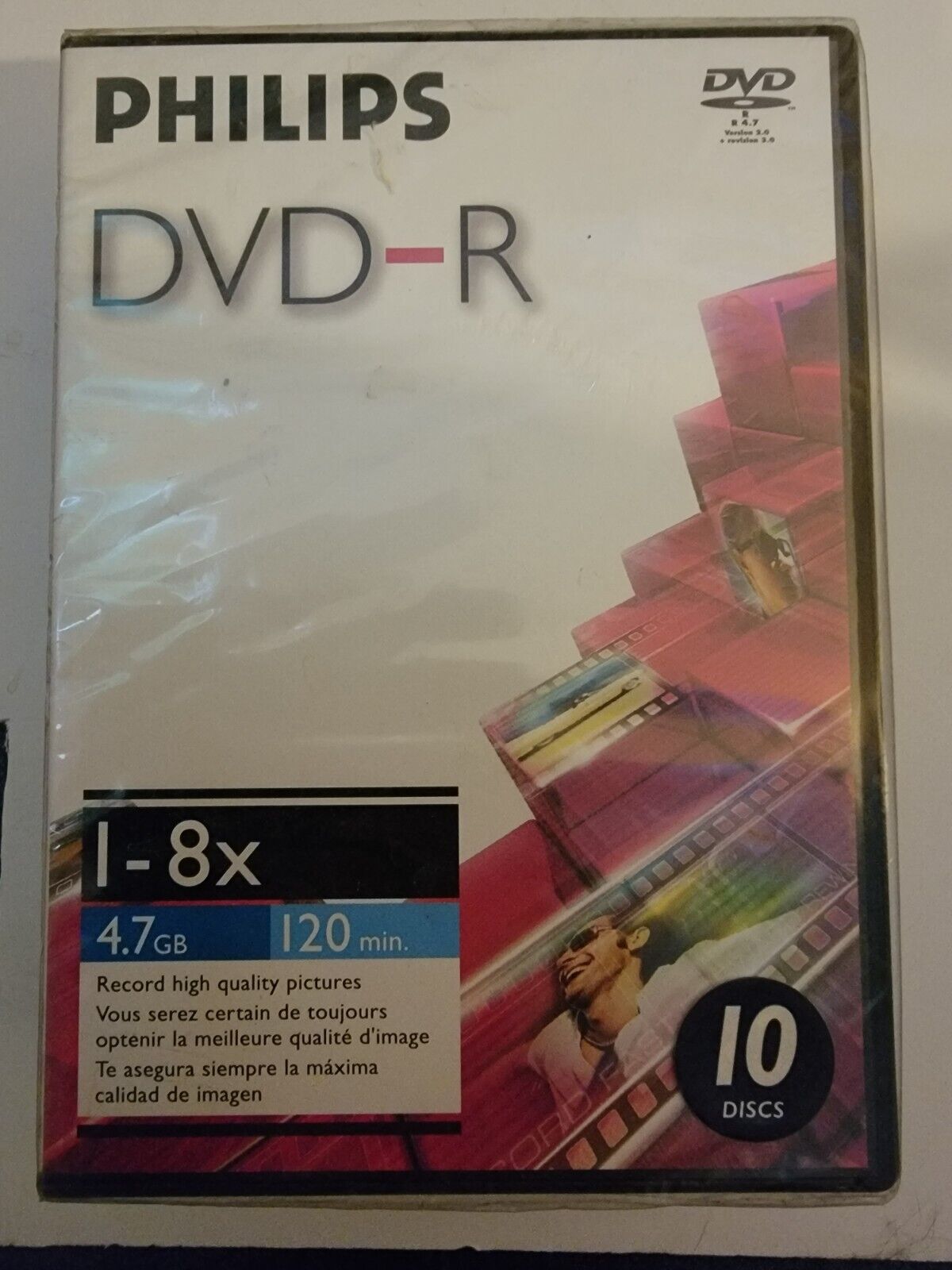 10-Count Phillips DVD-R / 1-8X