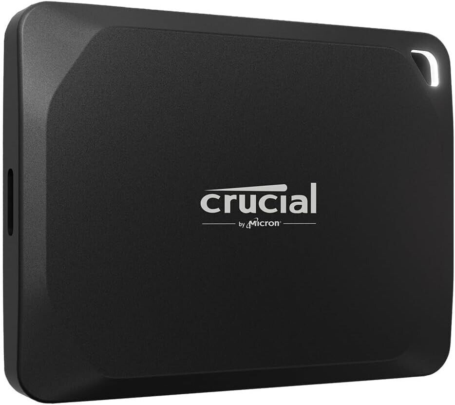 Crucial X10 Pro 2TB USB-C Portable External SSD (CT2000X10PROSSD902) Ships Free