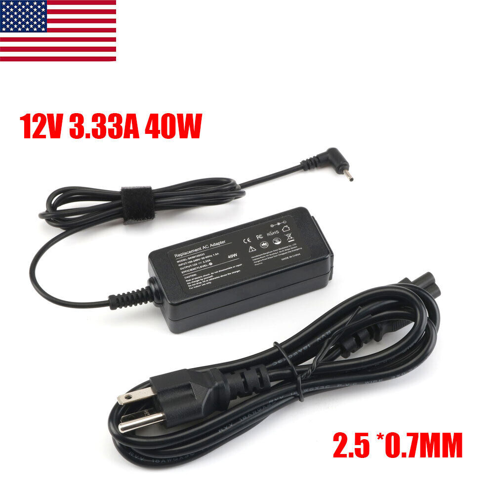 For Samsung Chromebook 3 XE500C13 2 XE500C12 PA-1250-98 Charger AC Adapter 40W