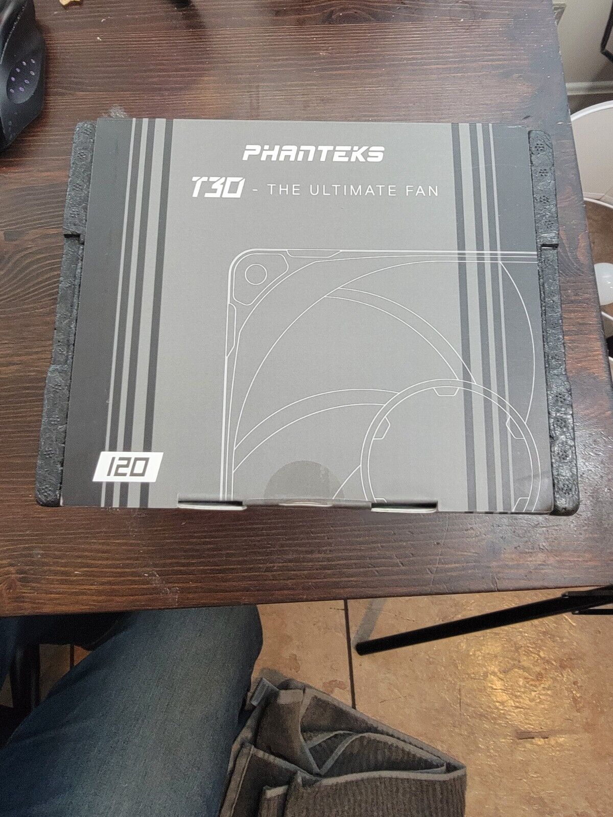 Phanteks ‎PH-F120T30-BG -3P CPU Cooler Fan - Condition NEW 