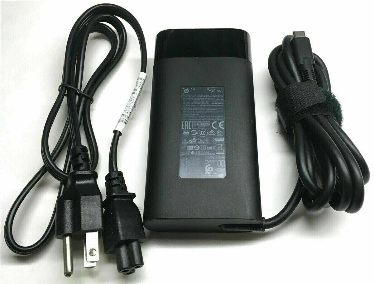 90W Genuine USB-C Type-C AC Adapter For HP Spectre x360 904144-850 904082-003 US