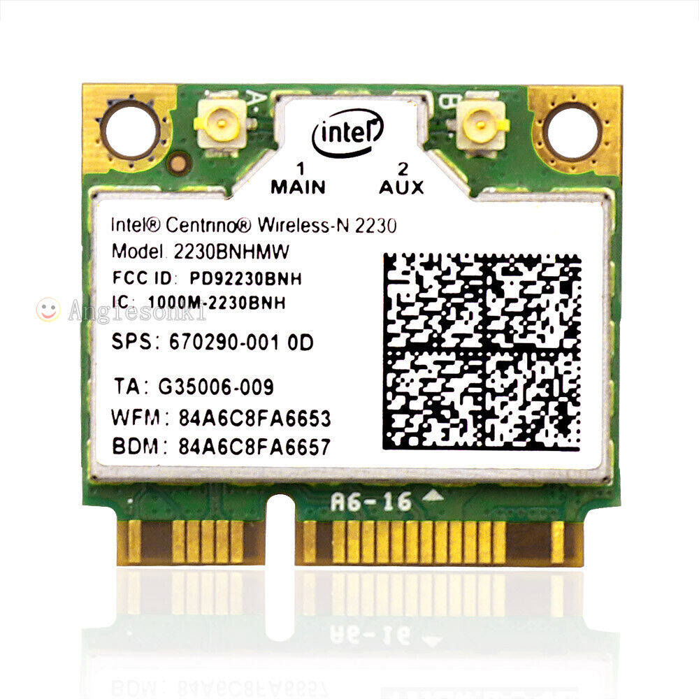 Intel Centrino Wireless-N 2230+ BLUETOOTH WIFI MINICARD 670290-001 For HP COMPAQ