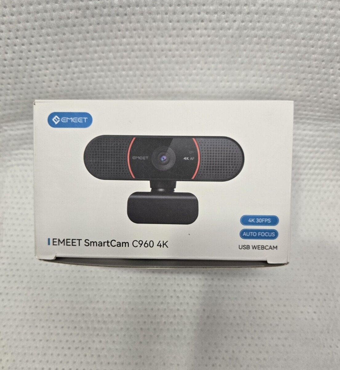 EMEET SmartCam C960 4K UHD Autofocus 4K Adjustable Base Webcam with Dual Mic