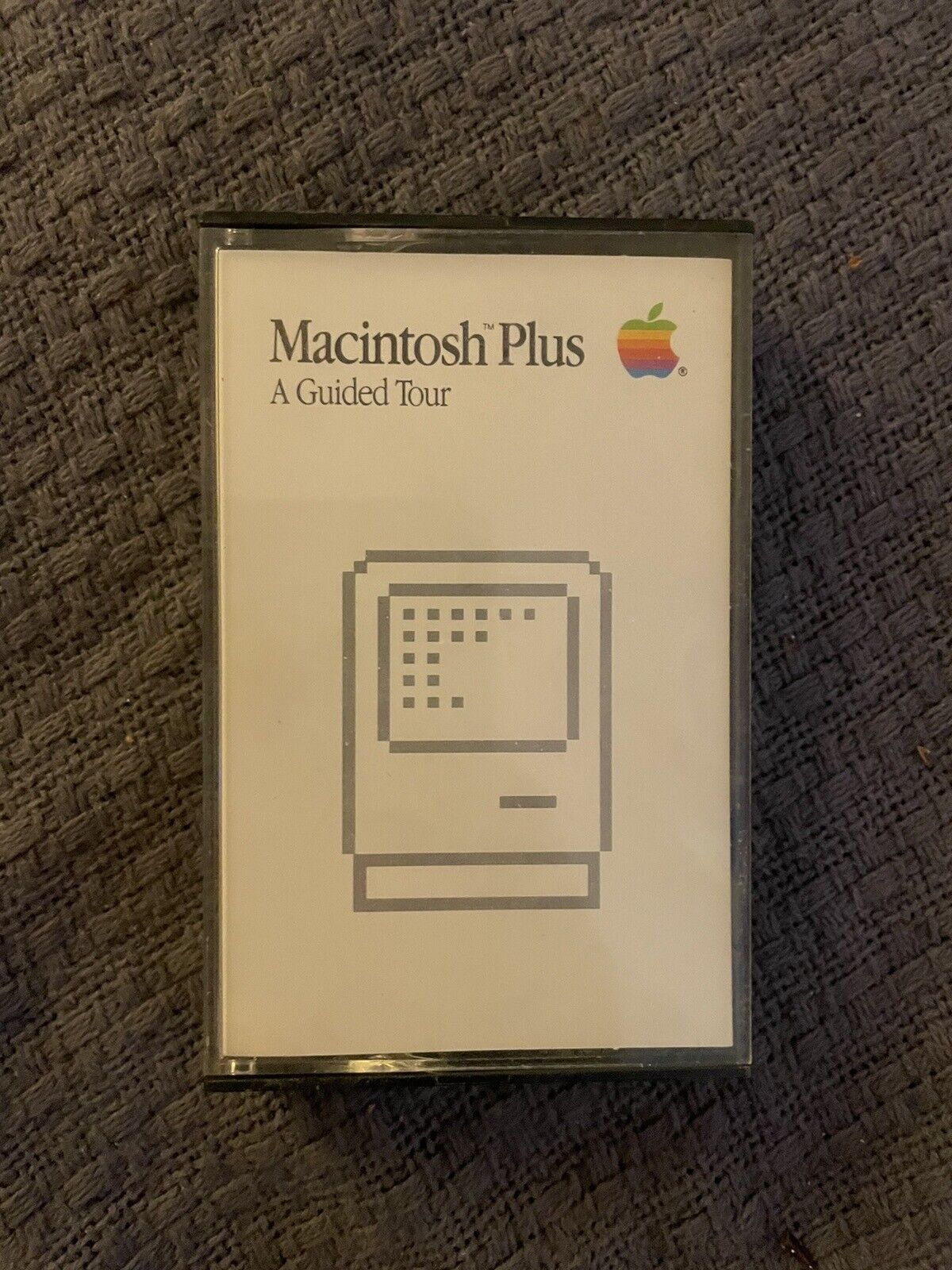 Vintage Apple Macintosh Plus A Guided Tour 1986 Educational Cassette Tape Used