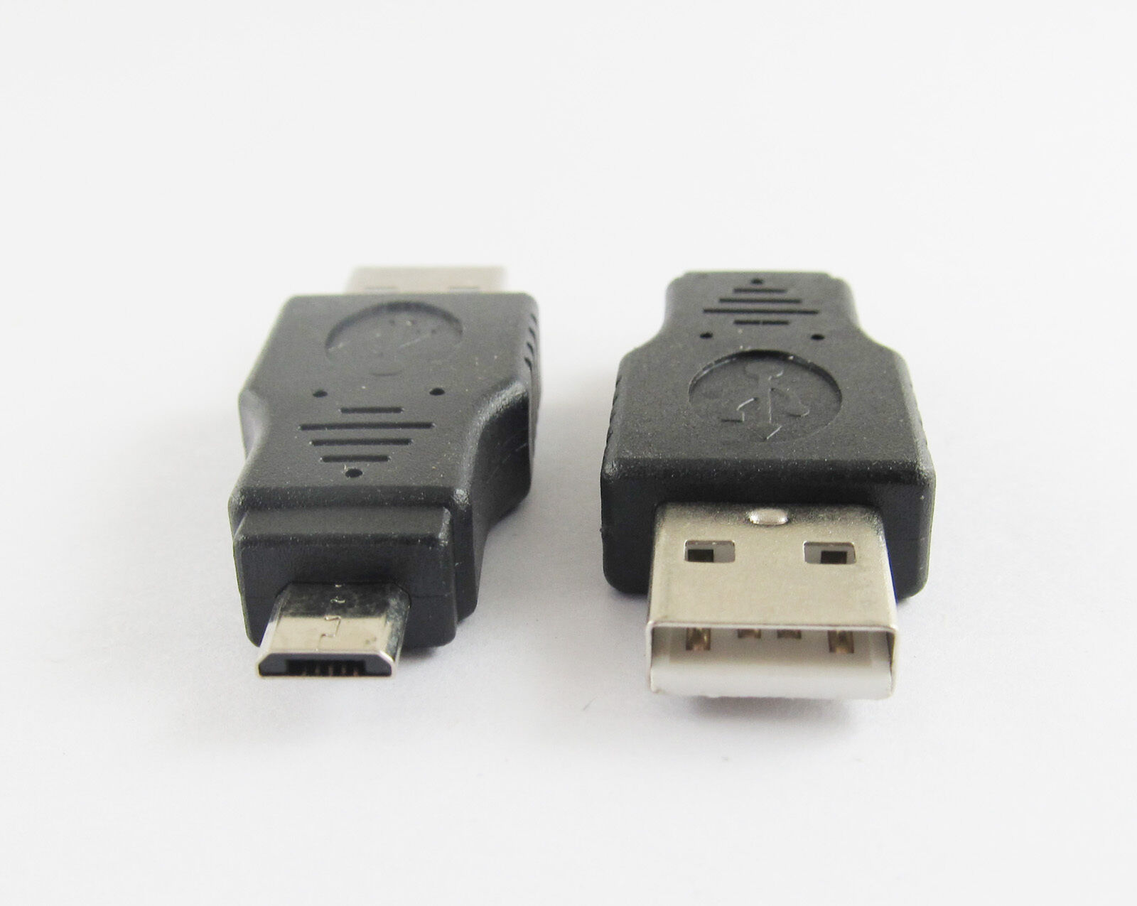 10pcs USB 2.0 A Male Plug To Micro-B USB 5 Pin Data Adapter Converter Connector