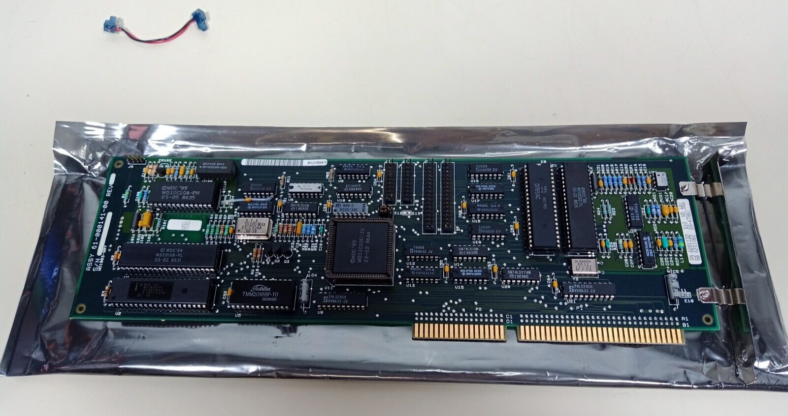 Vintage 1980s IBM XT 286 Disk Controller Floppy Hard Drive Adapter 62X1132/1133