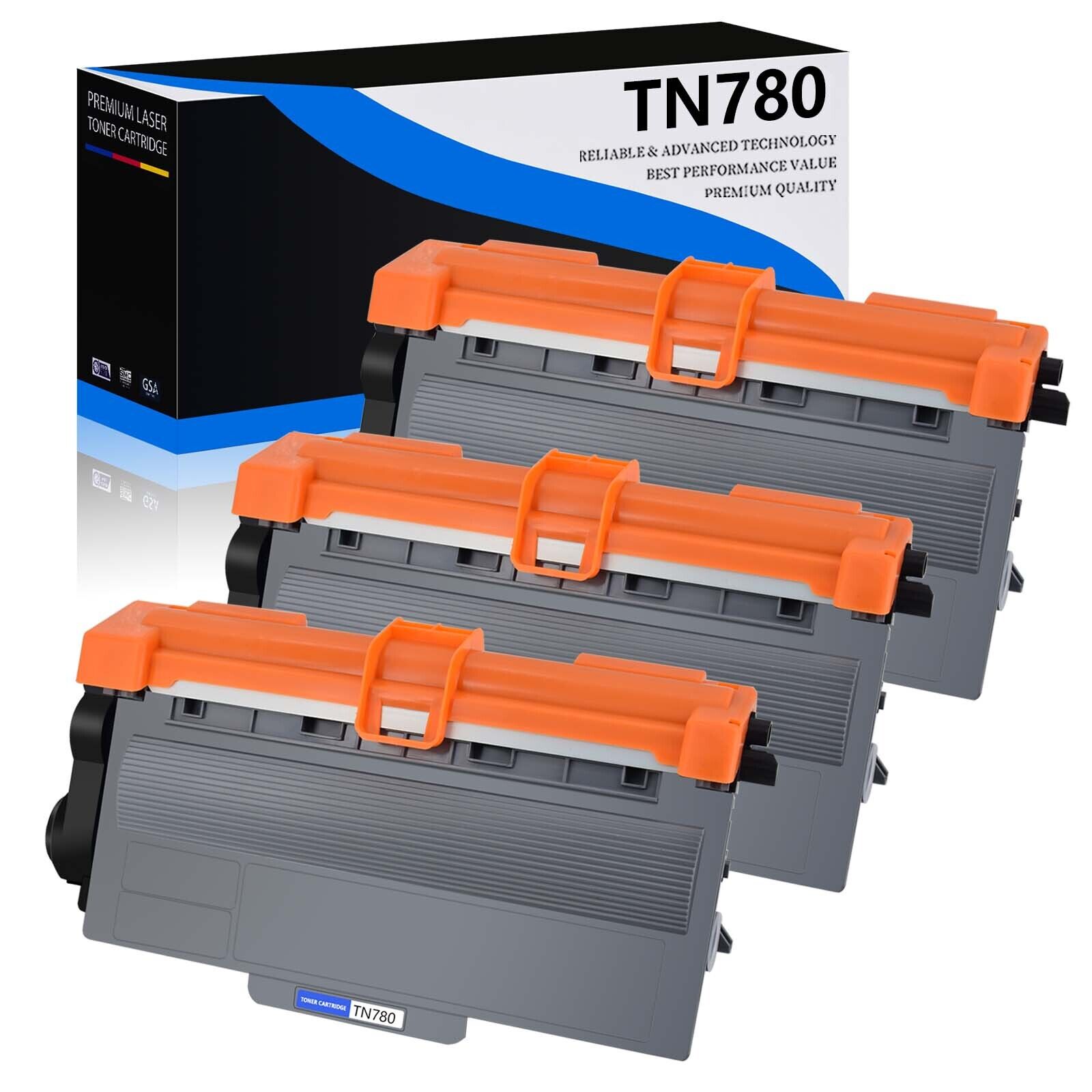 3PK TN780 TN-780 Toner Cartridge for Brother HL-6180DWT MFC-8810DW MFC-8910DW