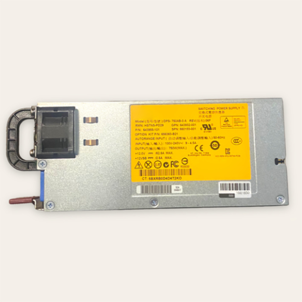 750W Power Supply For HP DPS-750AB-3 A DPS750AB3A