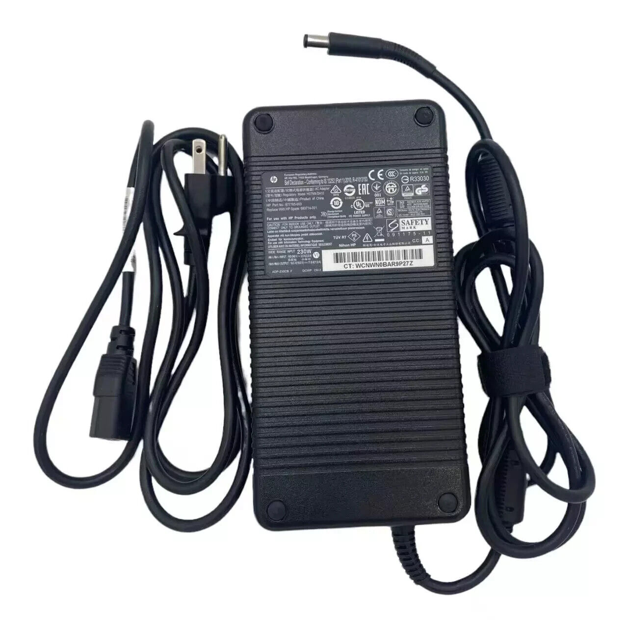 Genuine HP 677765-003 19.5V 11.8A 230W AC Power Adapter Charger Original