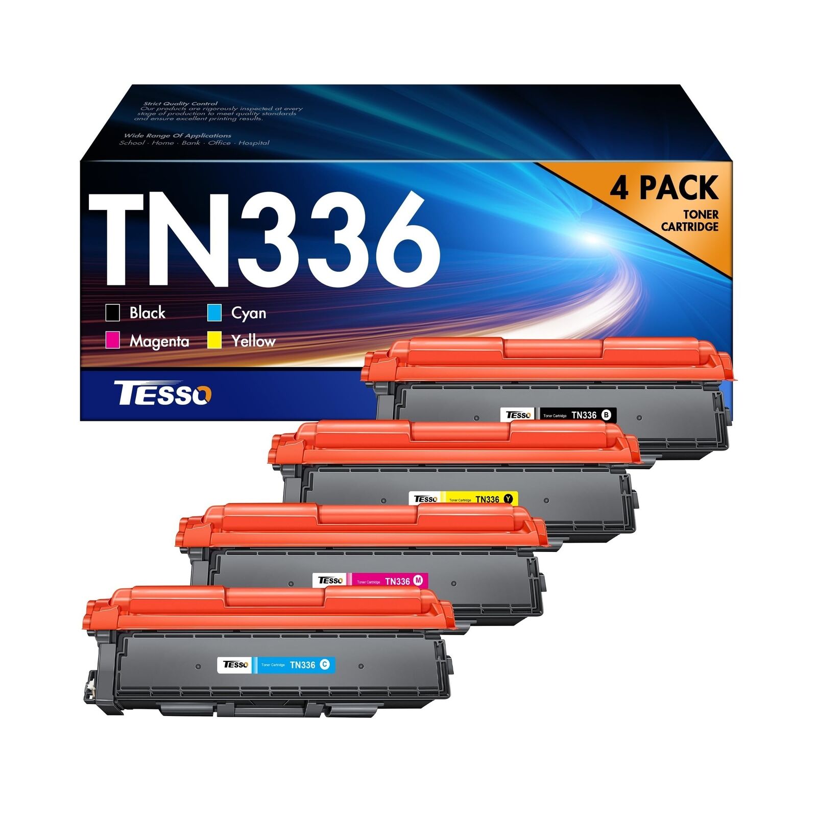 TN336 Toner cartridges Replacement for Brother TN 331 Toner Cartridges Brothe...
