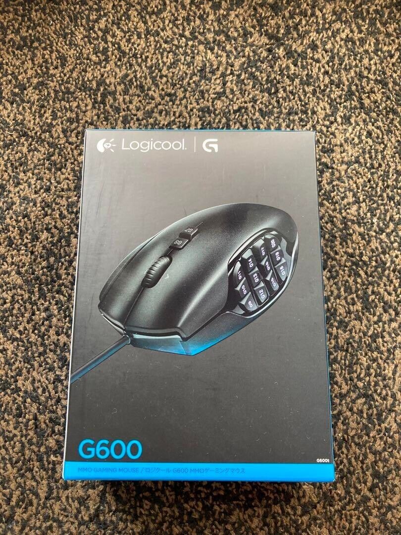 MMO Gaming Mouse Logitech G600t Button 20 Mounted on the highest 8 200dpi
