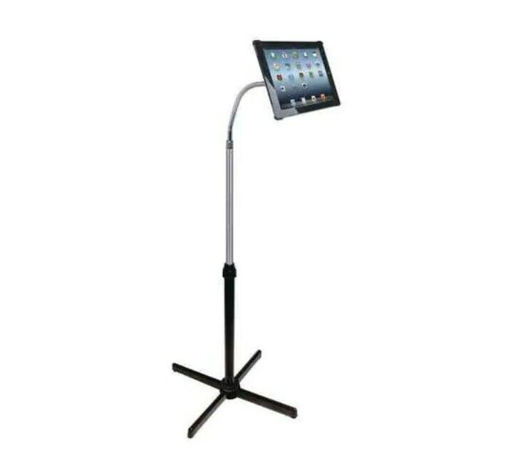 New CTA DIGITAL PAD-AFS Height Adjustable Floor Stand for iPad / Tablet 7