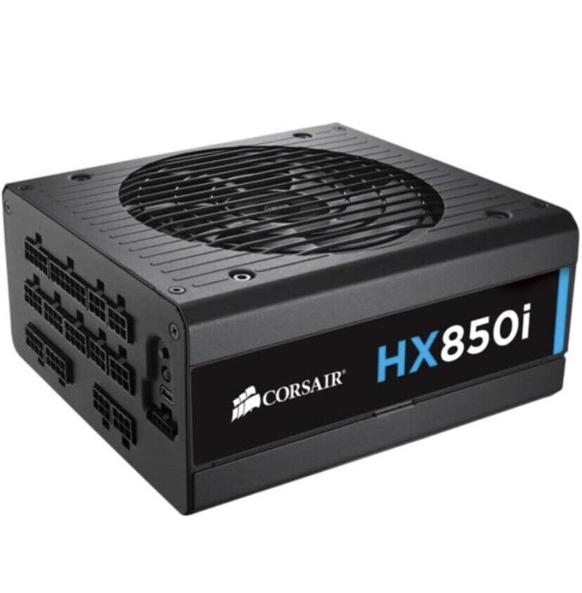 Corsair HX850i 850 Watt, 80+ Platinum Fully Modular * No Cables