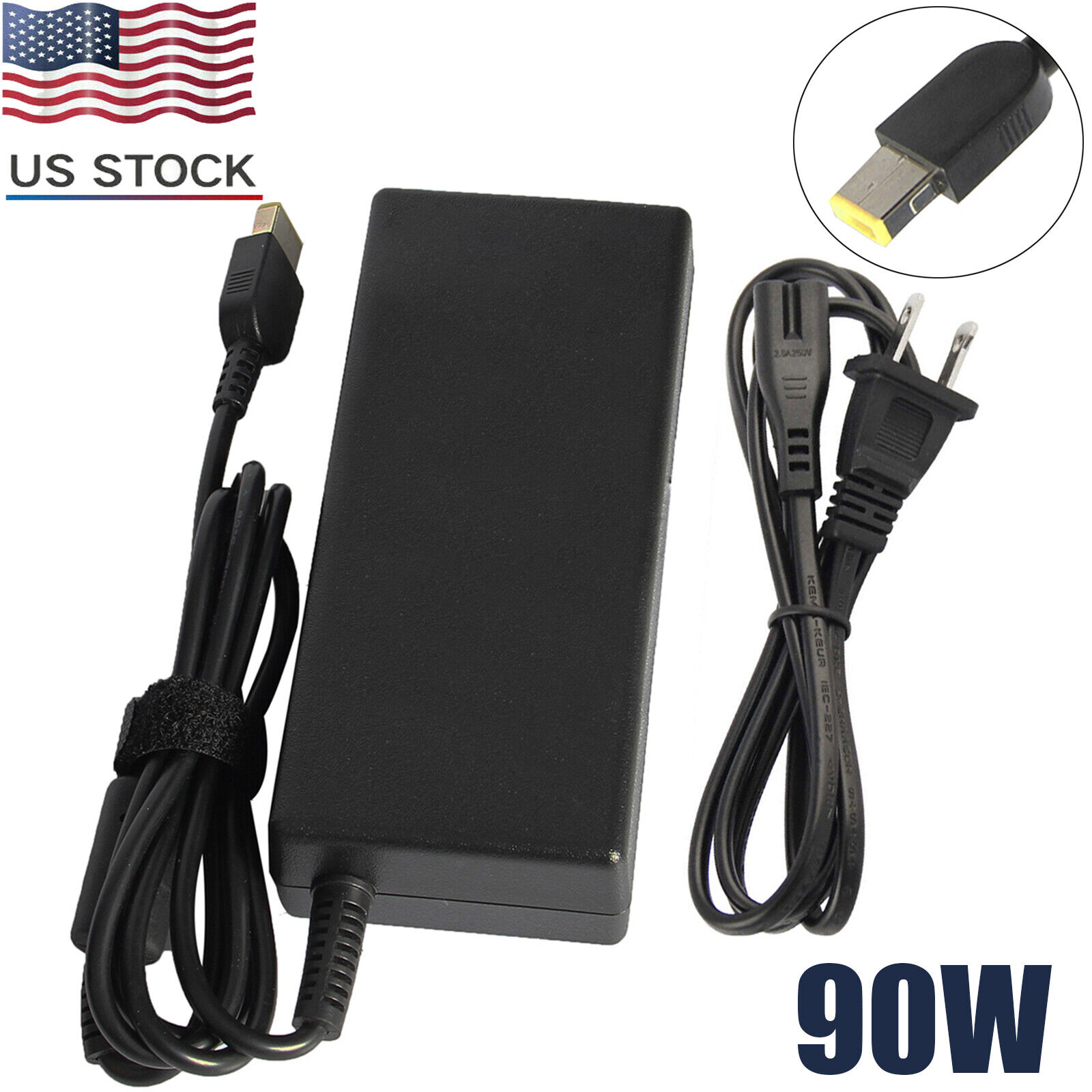 For Lenovo ThinkPad T470p T470s T540p T550 T560 AC Power Adapter Charger 90W NEW