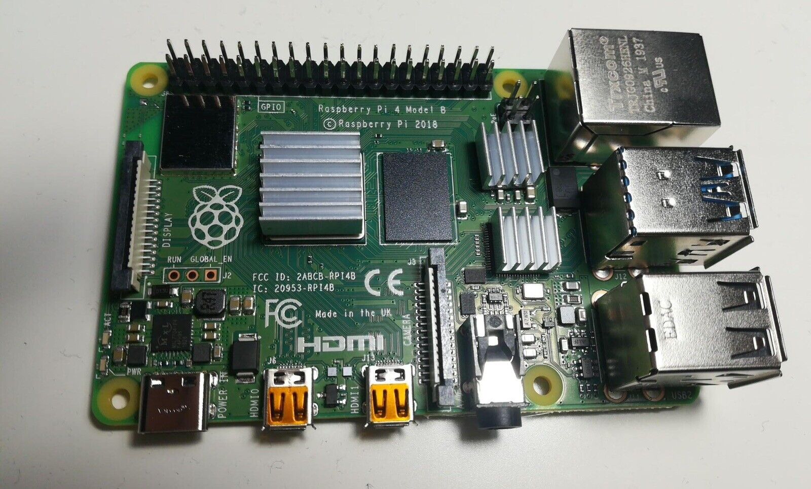 Raspberry Pi 4B (ARM Cortex A72, 1.5GHz 8GB RAM) Single Board Computer...