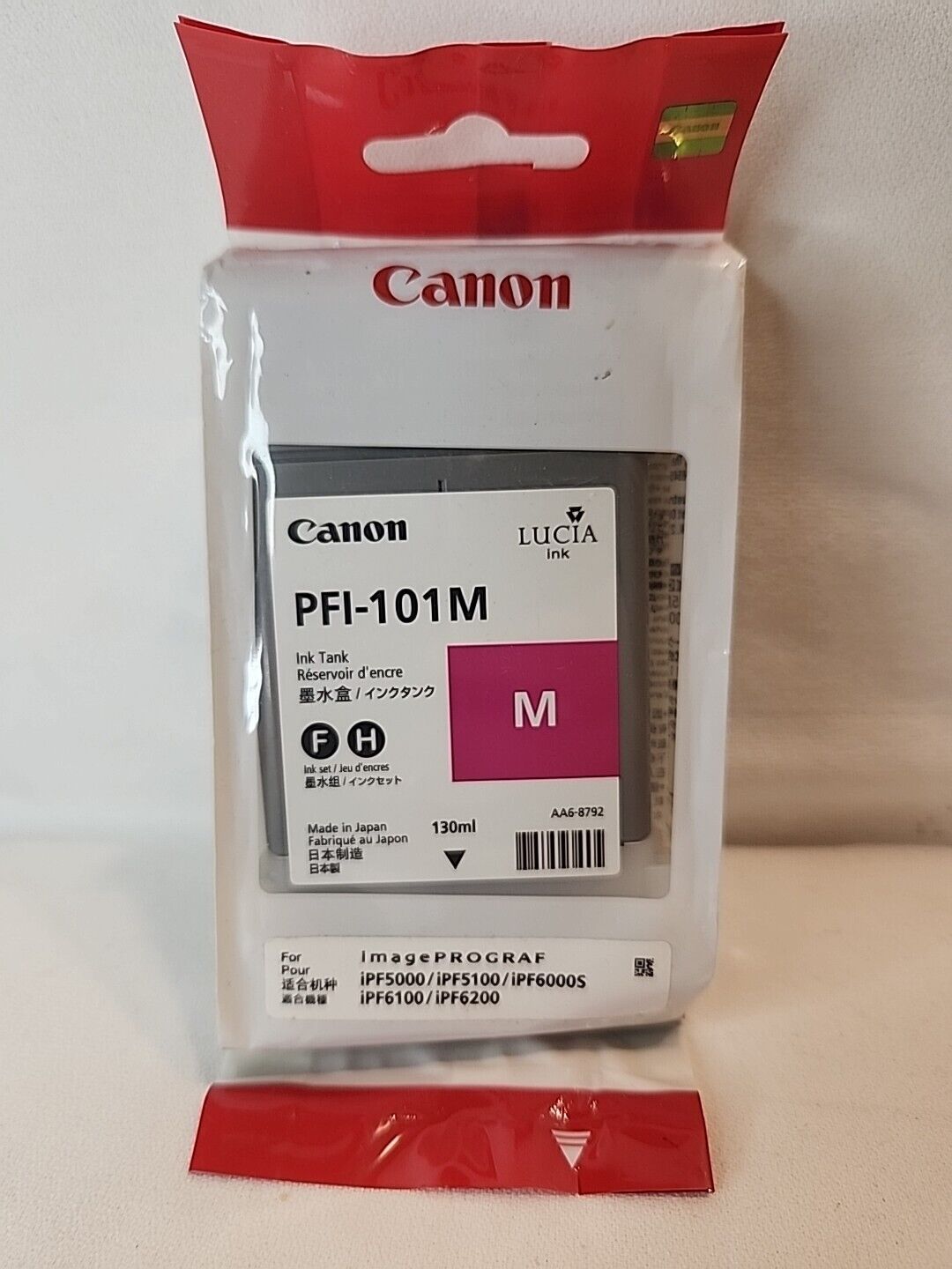 NEW GENUINE - CANON PFI-101M MAGENTA Ink Cartridge - imagePROGRAF - 2008