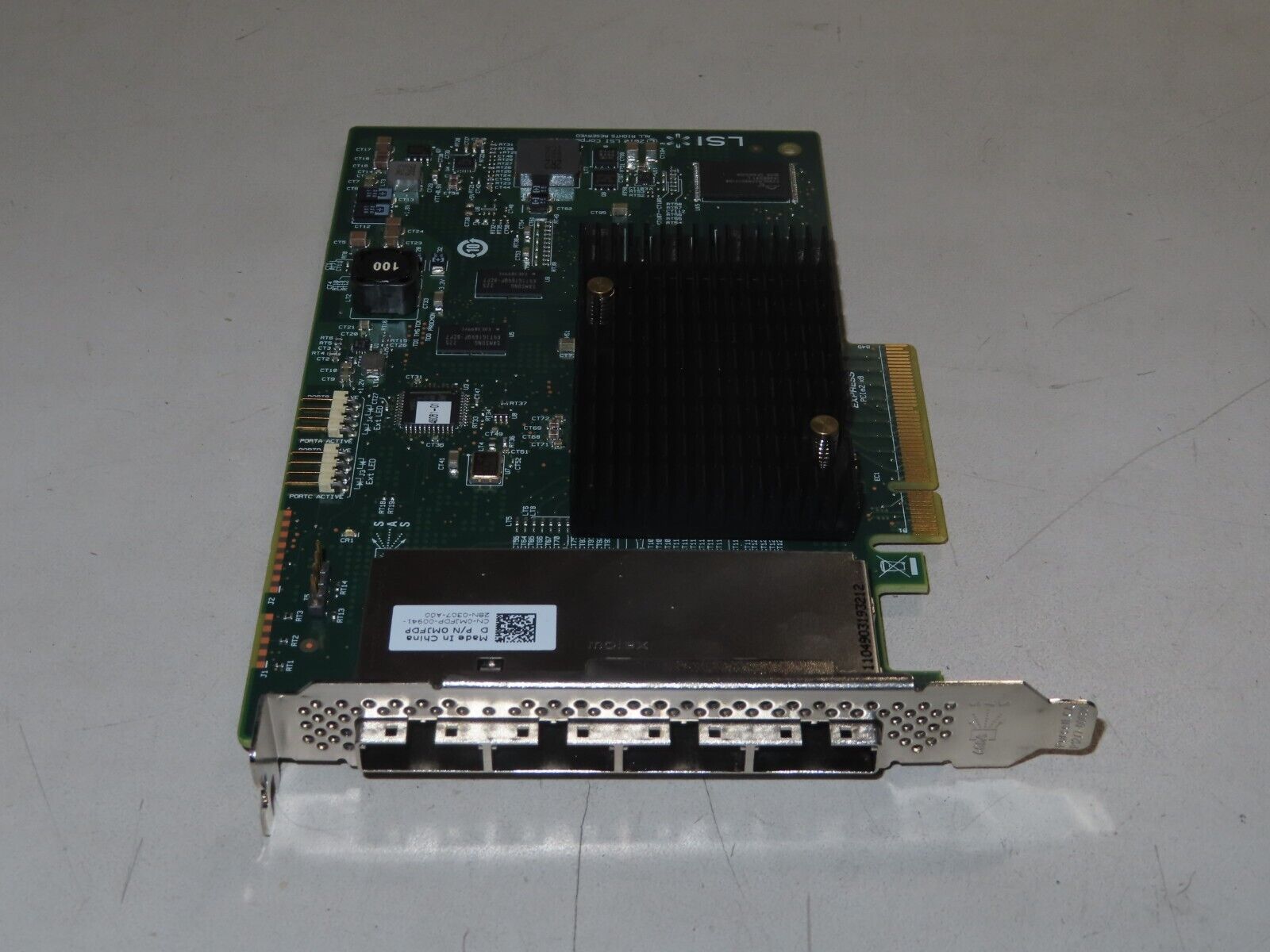 Dell LSI Compellent 6Gbps PCIe 2.0 SAS HBA Plug-in Card 0MJFDP
