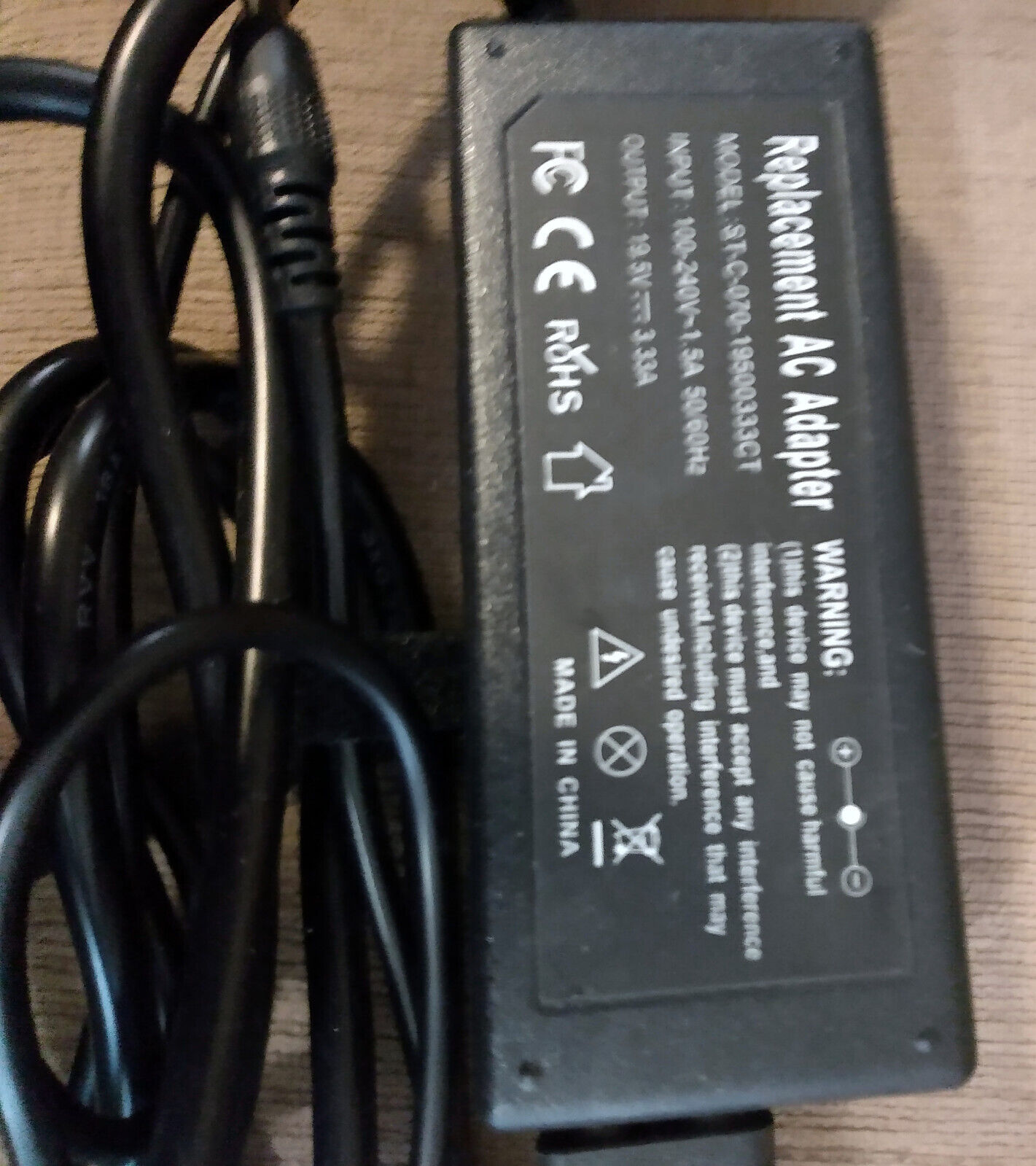 Dell notebook power supply, never been used, perfect condition, tested