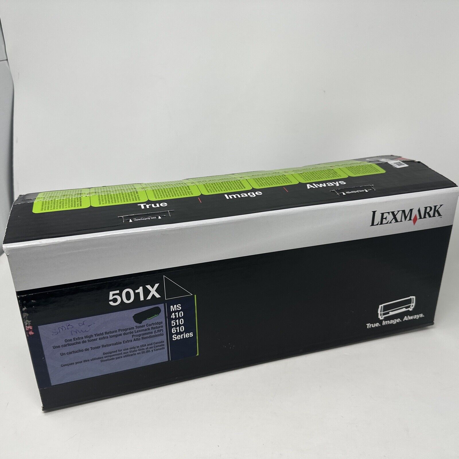 Genuine Lexmark 50F1X00 501X Extra Hi capacity toner for MS410/510/610 NIB
