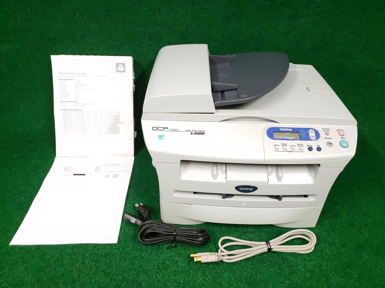 Brother DCP-7020 All-In-One Laser Printer USB & PARRALELL- CLEAN & FULLY TESTED.