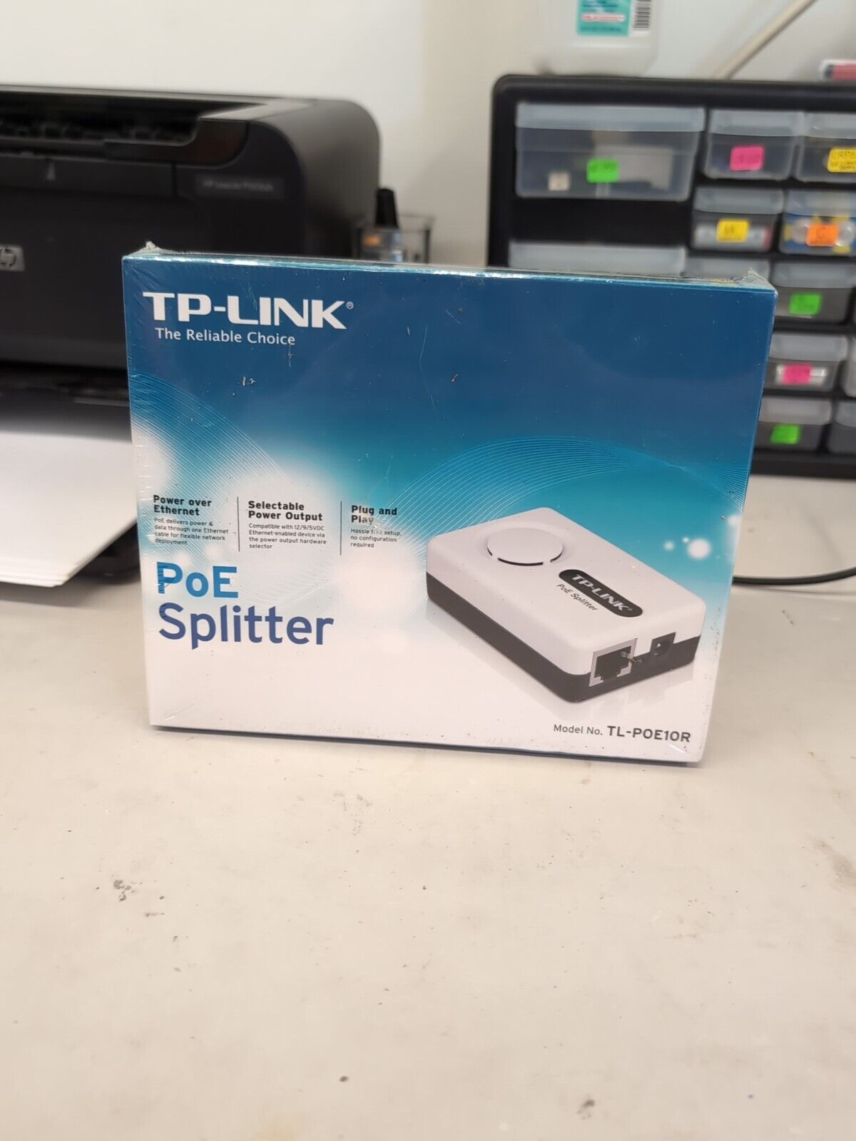 New TP-LINK Gigabit PoE Splitter TL-POE10R