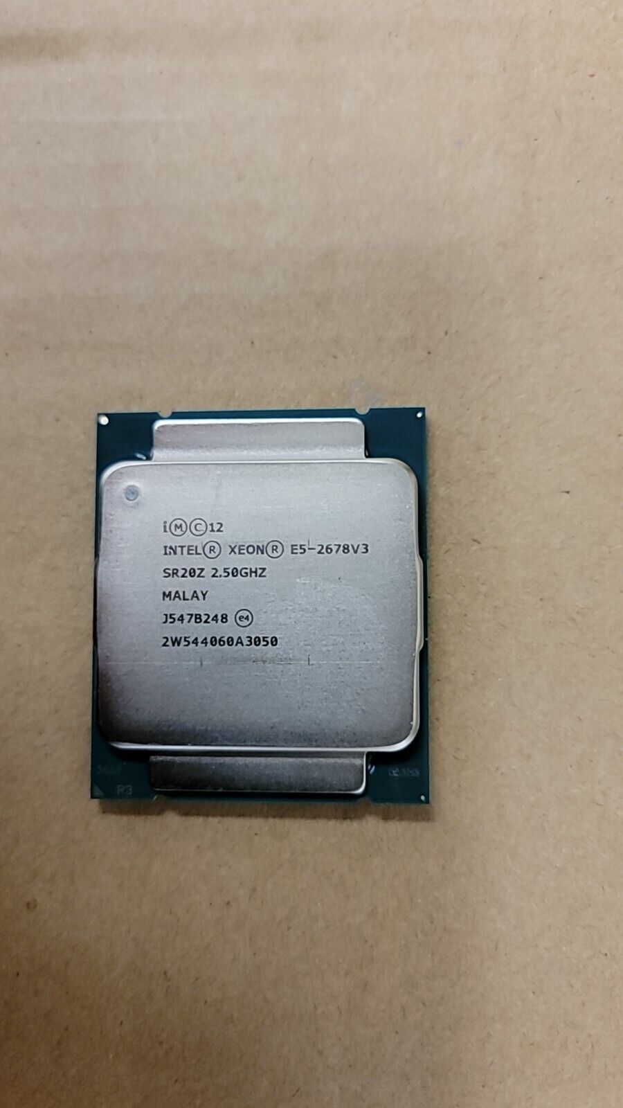 Intel SR20Z Xeon E5-2678 V3 2.5Ghz 12-Core 30M 6.4GT/s LGA2011-3 Processor CPU