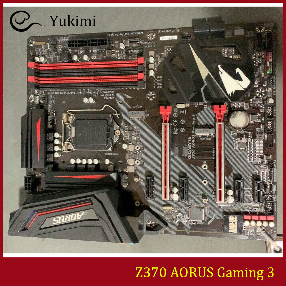 FOR GIGABYTE Z370 AORUS Gaming 3 LGA 1151 DDR4*4 64GB HDMI Motherboard Test OK